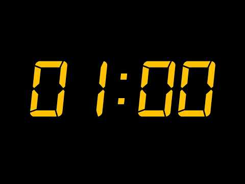 60 Second Countup Timer with Alarm