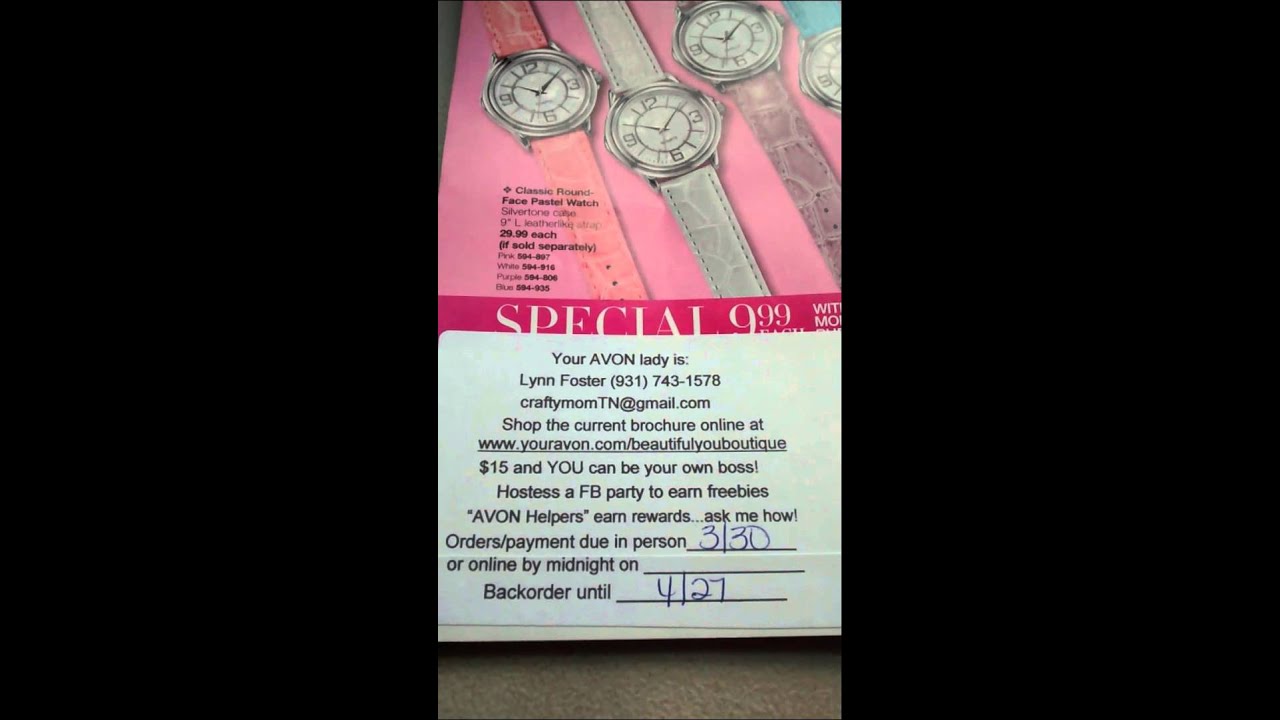 images for avon labels for brochures