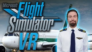 Вот для этого и нужен VR! Microsoft Flight Simulator 2020 VR. Из Милана в Женеву на a320 neo.