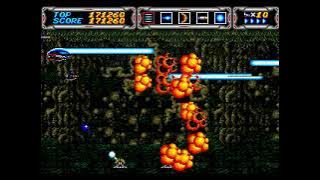Thunder Force III (GEN) - Stage 1: Hydra (60 FPS)