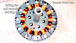 selling fan coil rewinding ..coil rewinding