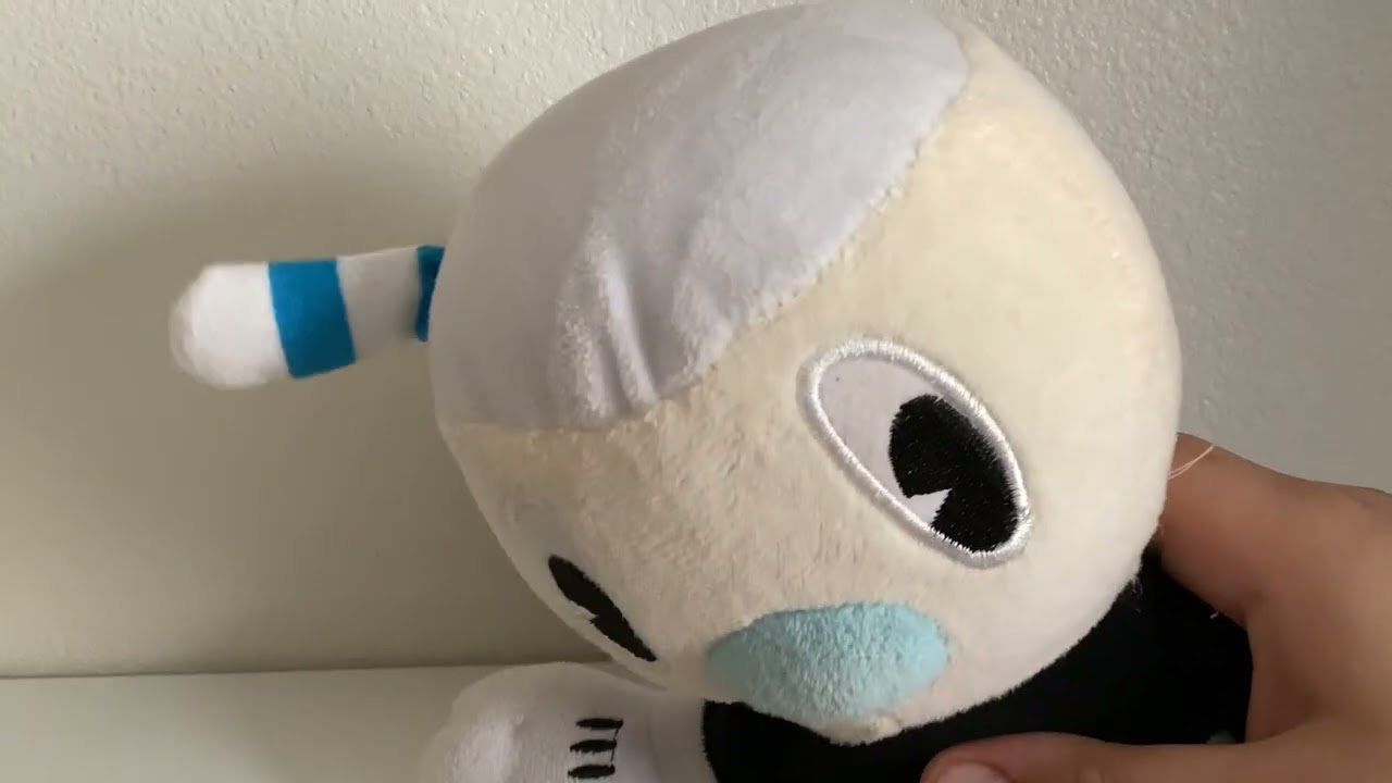 ⁣A Cuphead plushy production         The hotel room