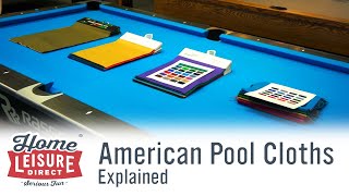 American Pool Table Cloth Options Explained