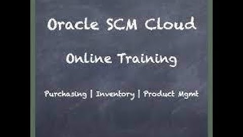 ORACLE SCM CLOUD Training-(ORACLE SCM CLOUD   Certification Tips)–ORACLE SCM CLOUD  Course