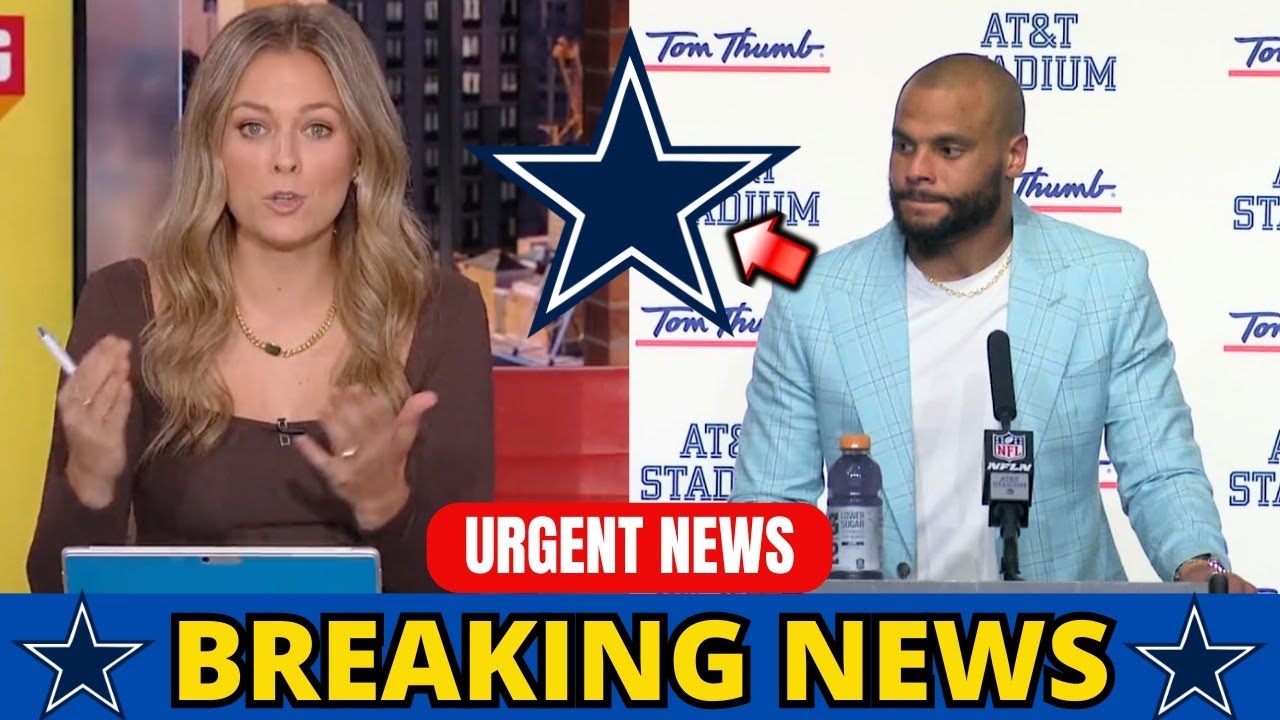 BOMB! IT JUST HAPPENED! DAK PRESCOTT SAYS GOODBYE TO DALLAS! JONES