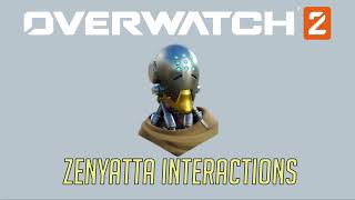 Overwatch 2 Second Closed Beta - Zenyatta Interactions + Hero Specific Eliminations