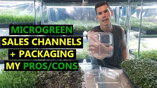 Microgreens Sales Channels and Pros & Cons for Each | A Little About Packaging