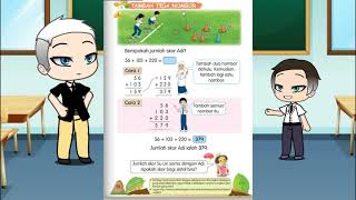 MATEMATIK TAHUN 2 Tambah 3 nombor serta KUIZ