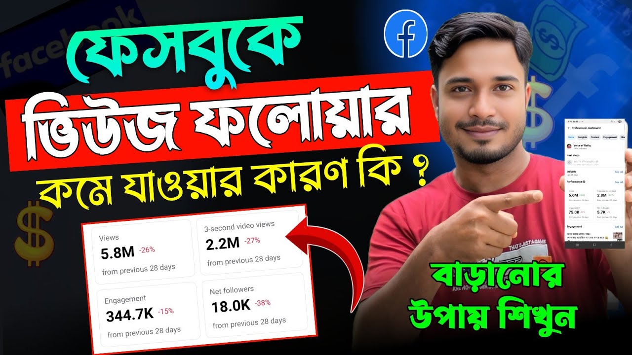  ফেসবুকে Views & Followers হঠাৎ কমে গেল! Use Trending Hashtags Now!