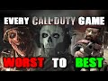 EVERY Call of Duty Game Ranked from Worst to Best