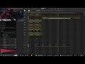 Live cooking up recording / making beats session w fukkmetta