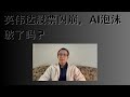 英伟达股票闪崩，AI泡沫破了吗？