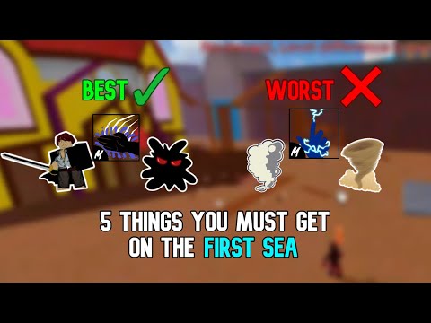 Top 5 MUST HAVE Unlocks From The First Sea In Blox Fruits (Roblox) 