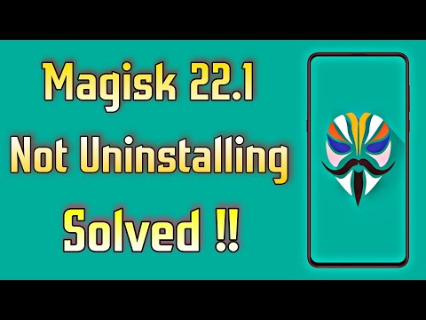 [解決済み] Magisk22.1アンインストールしない