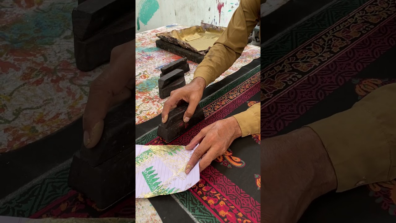 Creating a Black Shawl with Gold Outlines 