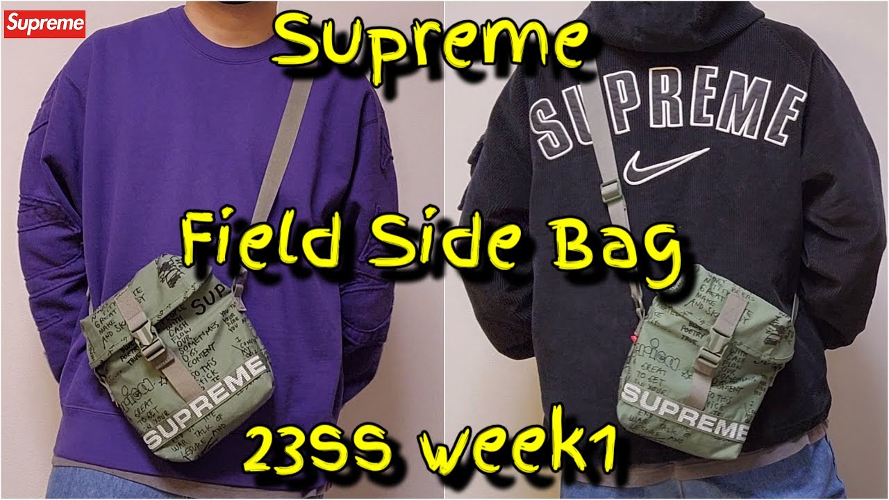 Supreme Field Side Bag Unboxing - YouTube