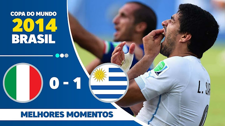 Itália 0 x 1 Uruguai   melhores momentos GLOBO FULLHD 1080p Copa do Mundo Brasil 2014 24 06