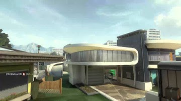 BO2 Nuketown Spawn No-Scope Wallbang Across Map