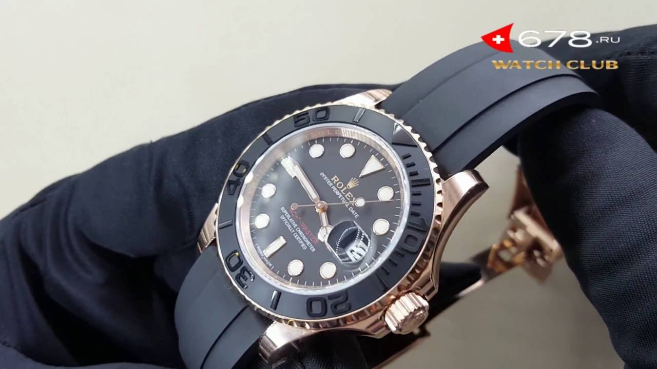 rolex yacht master everose gold review