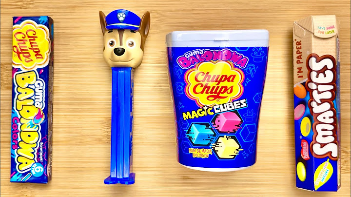 Candies Bubblegum Chupa Chups Mentos | Unpacking | ASMR | Satisfying Video