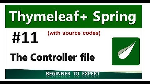 11 - Create the Controller Class