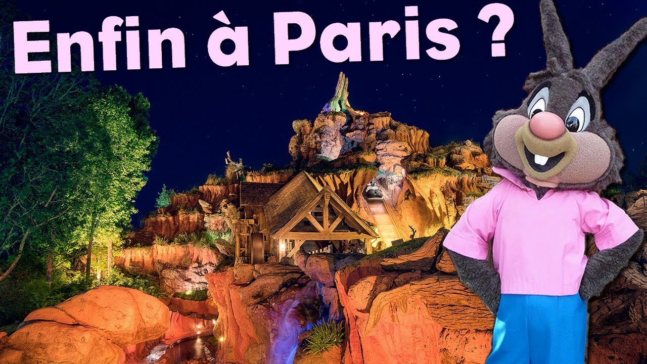 SPLASH MOUNTAIN À DISNEYLAND PARIS ?! YouTube