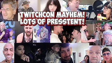 TWITCHCON MAYHEM! LOTS OF PRESSTENT! #ac7ionman #twitch #twitchcon #kickstreaming