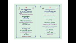 Graduation Day ACT and SAP Programmes