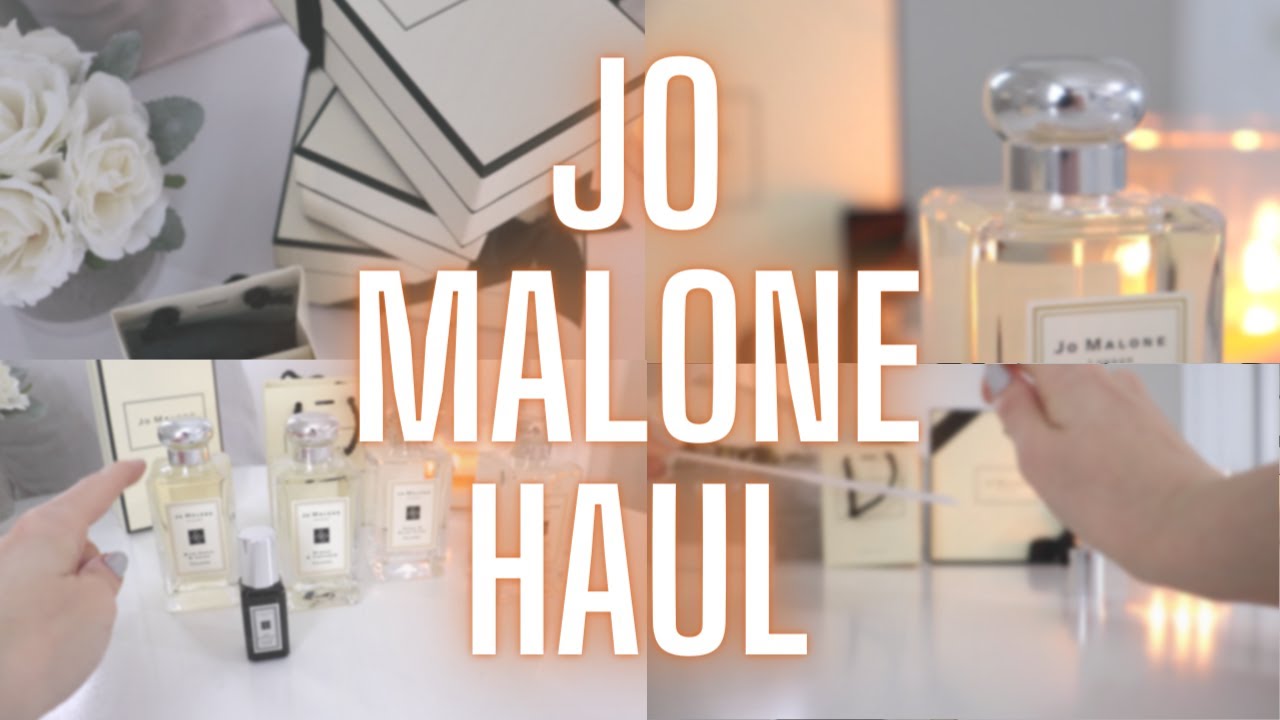 Jo Malone Perfume Haul | Blue Agava & Cacao, Peony & Blush Suede, Mimosa &  Cardamom & More! - YouTube