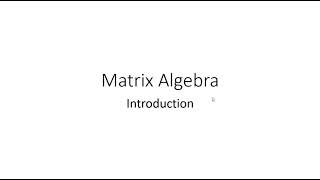 Linear (Matrix) Algebra: An Introduction screenshot 5