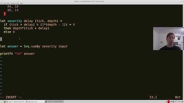 Advent of Code Day 13 Pt. 2 in F# (2017)