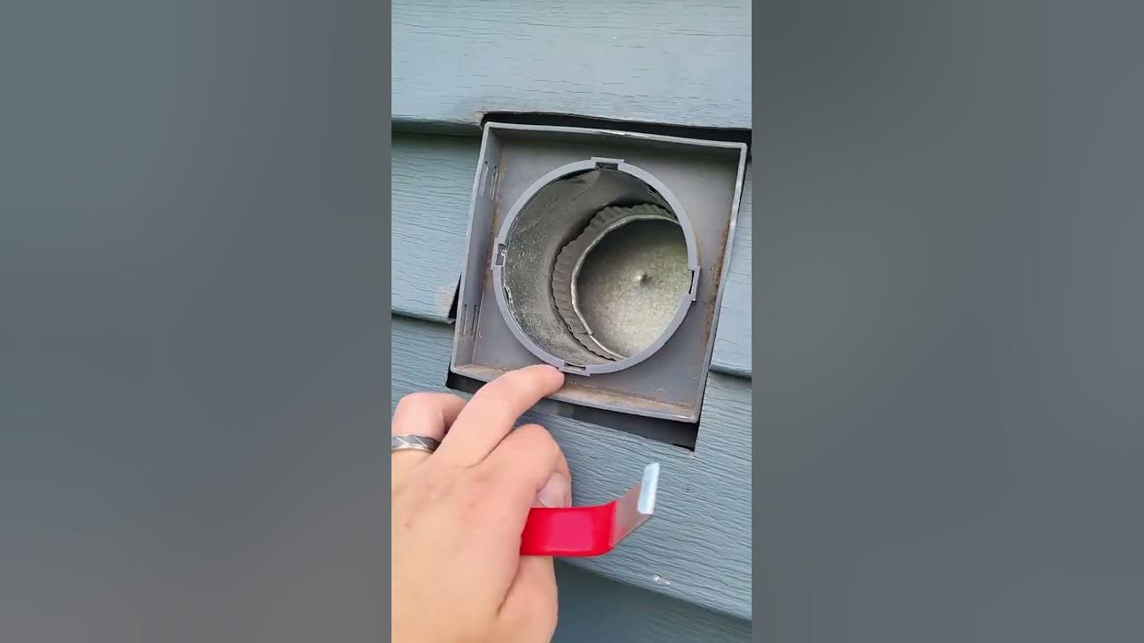 Home Exhaust Vent Replacement (Dryer/Microwave Exhaust) Vinyl Siding