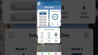 WIZ - Word Quiz - Guess 3 English Words a Day #4-112 screenshot 4