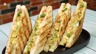 पेरी पेरी ग्रिल्ड पनीर सैंडविच बनाने का आसान तरीका | Peri Peri Grilled Paneer Sandwich