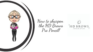 Hints and tips how to use the HD Brows Pro pencil at Therapy Skincare beauty salon