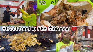 Street Food In FÉS Morocco ??   |Mercy Hassan| Nigerian YouTuber |