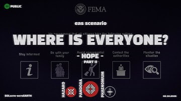 Hope - Where is Everyone? | EAS Scenario | Emergency Alert System | Part 2