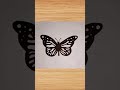 Draw a butterfly easy watch full tutorial on our channel