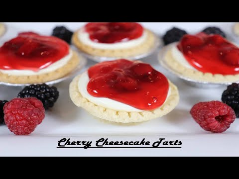 Cherry Cheesecake Tarts Recipe