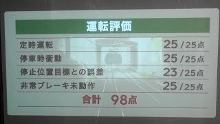 【ほぼ満点】電車とバスの博物館8090系シミュレーター　長津田～市が尾