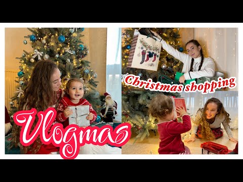VLOGMAS | Cumpărături de Crăciun 🎄 Magia sărbătorilor