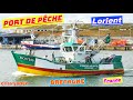 Bolincheurs ; Chalutiers ; Bateaux de Pêche ; Lorient Kéroman ; Morbihan ; Bretagne Sud ; France