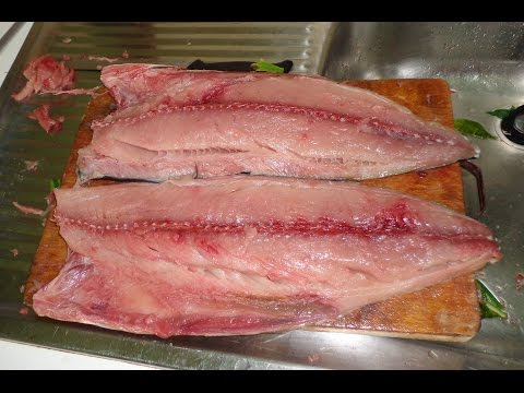 Come sfilettare la Palamita – How to fill a Bonito (Sarda Sarda)