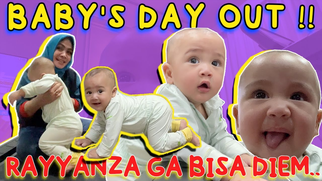 Rayaz Mama R RAYYANZA JADI BABY'S DAY OUT !! MAMA RIETA SAMPE KEWALAHAN JAGAINNYA ...