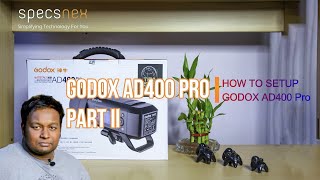 How to setup Godox AD400 Pro Outdoor Light System| Fashion Photography | Specsnex