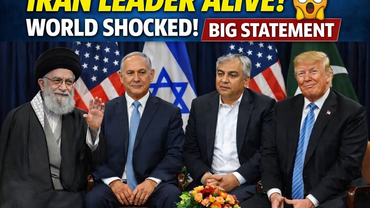 Iran Leader Alive? Ataullah Tarar Reveals the Truth | Israel & America ...