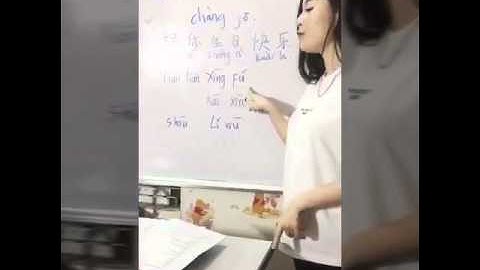 chúc mừng sinh nhật trong tiếng Trung - Jin Yin Wang