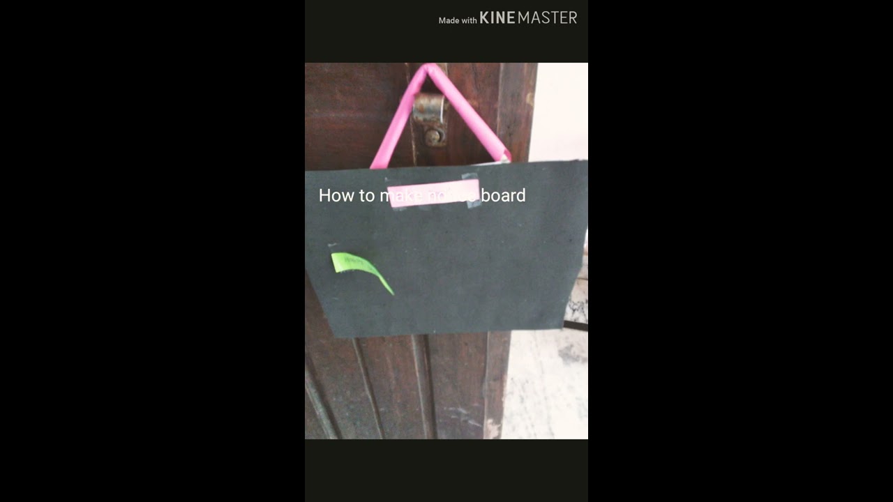How To Make Notice Board So Easy YouTube How To Make Notice Board So Easy YouTube