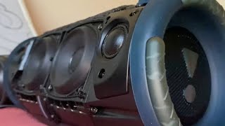 JBL Xtreme 3 EXTREME Bass Test | Low Frequency Mode 100% Bottoming Out