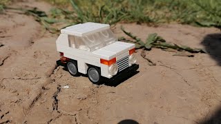 сборка ВАЗ-2121 (НИВА) из Lego